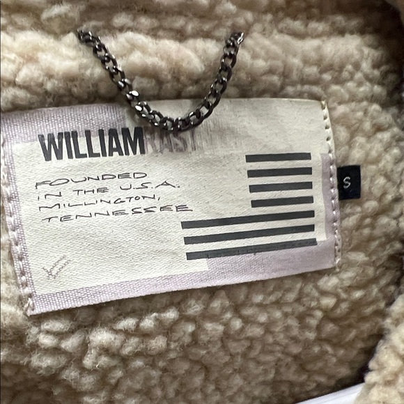 William Rast Shearling Collar Jacket - Picture 2 of 7